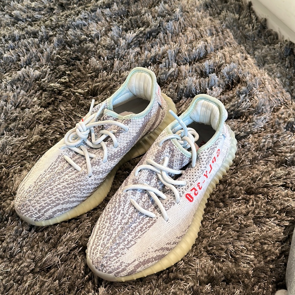 Blue tint Yeezy
